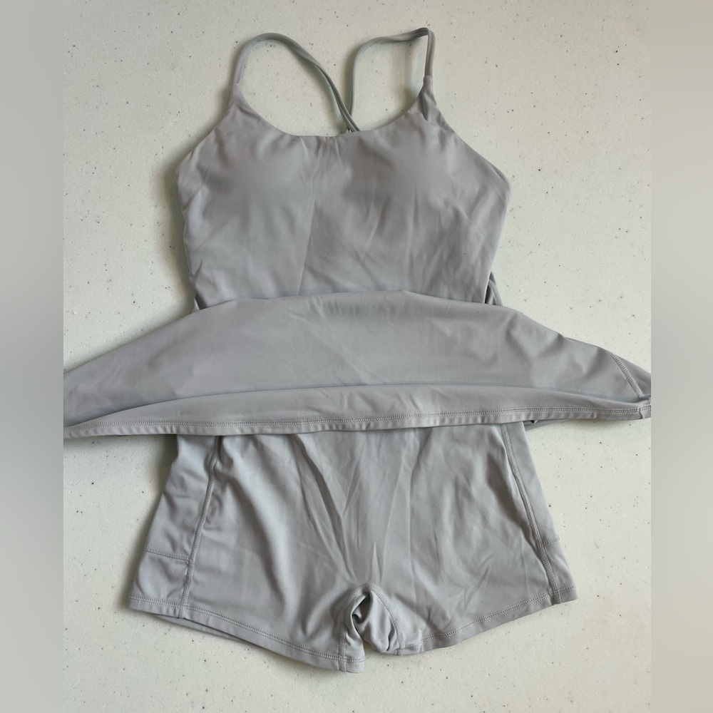 Turquoise Racerback Dress - Picture 4 of 5